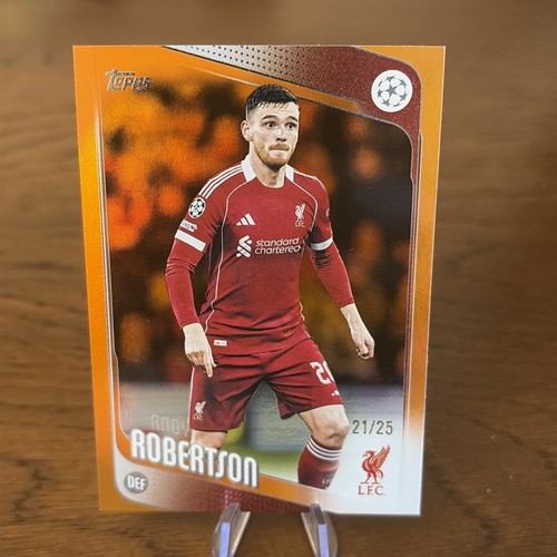 Andy Robertson 2025 Topps Flagship /25