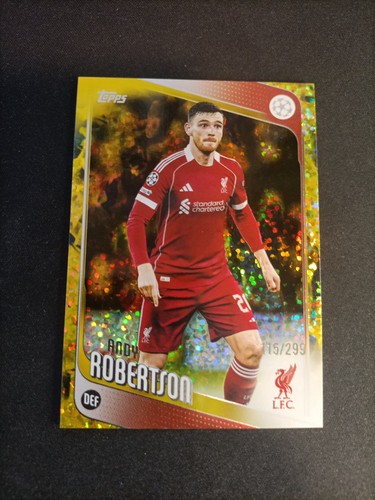 Andy Robertson 2025 Topps Flagship /299