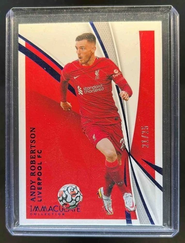 Andy Robertson 2021 Panini Immaculate Sapphire /25