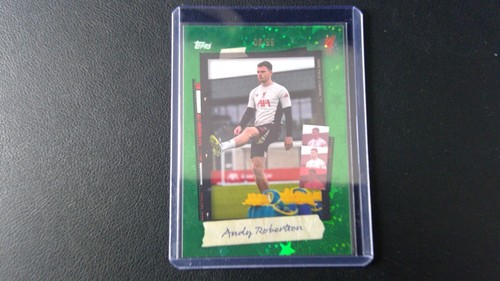 Andy Robertson 2025 Topps Liverpool Focus Green /99