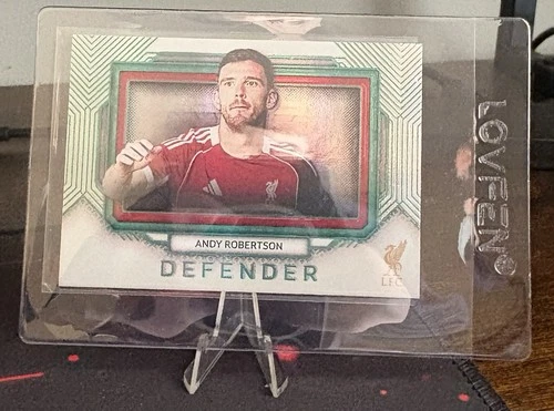 Andy Robertson 2025 Futera Platinum Green /26