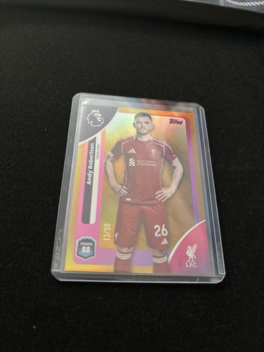 Andy Robertson 2025 Topps Premier League /50