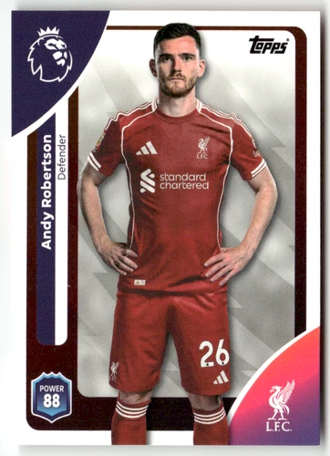 Andy Robertson 2025 Topps Premier League
