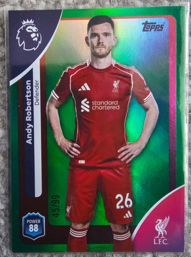 Andy Robertson 2026 Topps Premier League Green /99
