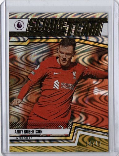Andy Robertson 2022 Panini Premier League Score Gold /10