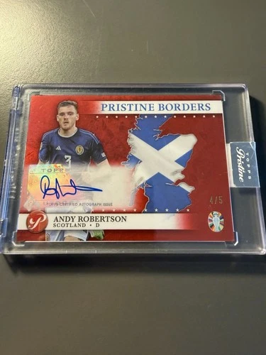 Andy Robertson 2024 Topps Pristine Red /5