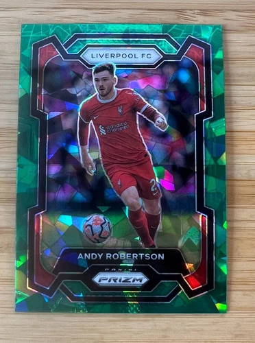 Andy Robertson 2023 Panini Prizm Green Ice Prizm