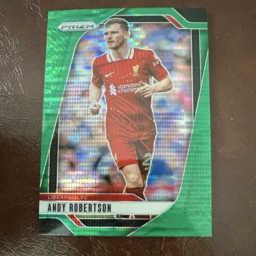 Andy Robertson 2024 Panini Prizm Green Prizm