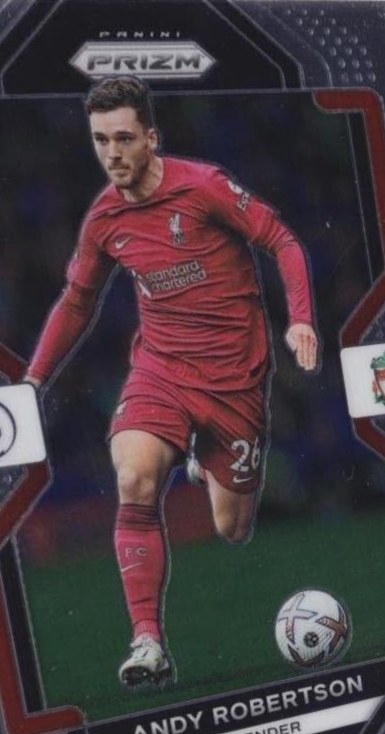 Andy Robertson 2022 Panini Prizm Premier League 12