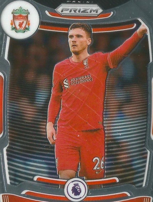 Andy Robertson 2021 Panini Prizm Premier League 2