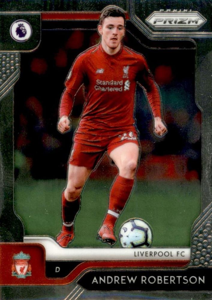 Andy Robertson 2019 Panini Prizm Premier League 87