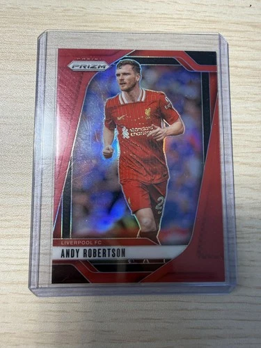 Andy Robertson 2024 Panini Prizm Premier League Red /199