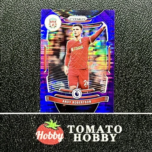 Andy Robertson 2021 Panini Prizm Purple Pulsar Refractor /99