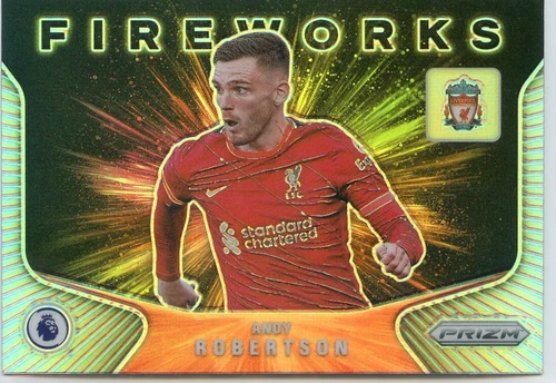 Andy Robertson 2021 Panini Prizm Silver Prizm