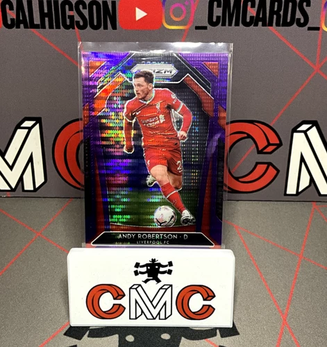 Andy Robertson 2020 Panini Prizm Violet /99