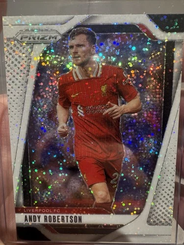 Andy Robertson 2024 Panini Prizm White Sparkle