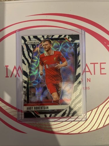 Andy Robertson 2024 Panini Prizm Zebra /15