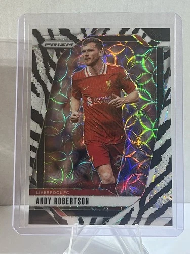 Andy Robertson 2024 Panini Prizm Zebra Print 15/15