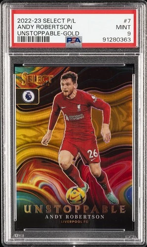 Andy Robertson 2023 Panini Select Gold /10