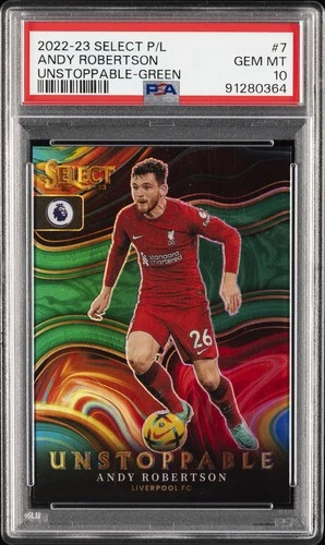 Andy Robertson 2022 Panini Select Green 1/5