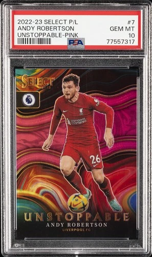 Andy Robertson 2022 Panini Select Pink /25