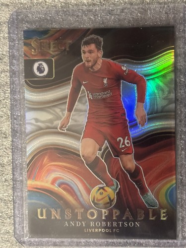 Andy Robertson 2022 Panini Select Silver Prizm