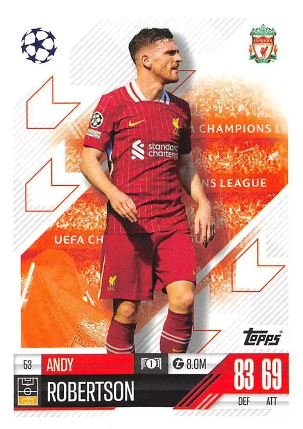 Andy Robertson 2024 Topps Match Attax UEFA Club Competitions