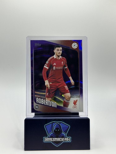 Andy Robertson 2025 Topps UCC Flagship Refractor /250