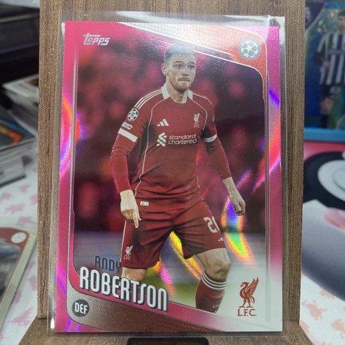 Andy Robertson 2026 Topps UEFA Champions League Pink #73
