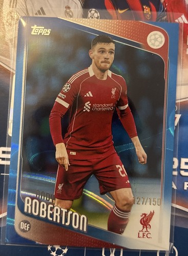 Andy Robertson 2025 Topps UEFA Flagship /150
