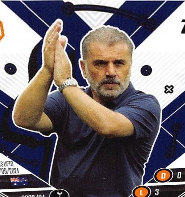 Ange Postecoglou 2024 Topps Match Attax UEFA Club Competitions Extra