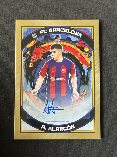 Angel Alarcon 2024 Topps Barcelona /50