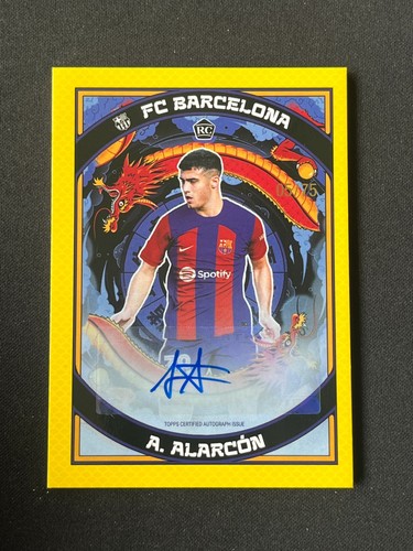 Angel Alarcon 2023 Topps Barcelona 5/75