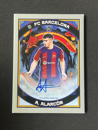 Angel Alarcon 2024 Topps Barcelona