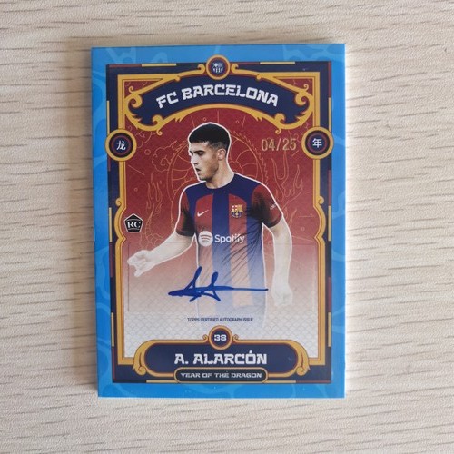 Angel Alarcon 2023 Topps Barcelona Blue /25