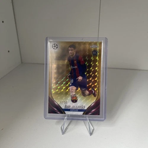 Angel Alarcon 2023 Panini Chrome Gold Geometric /50
