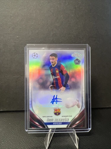 Angel Alarcon 2024 Topps Chrome UEFA Club Competizioni Argento
