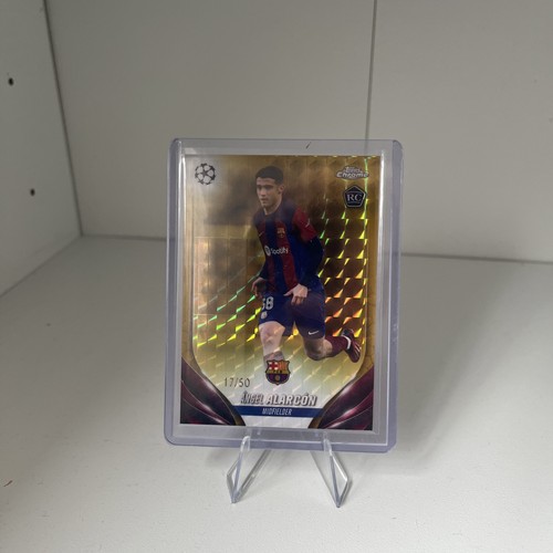 Angel Alarcon 2023 Panini Chrome UEFA Gold Géométrique /50