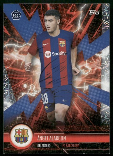 Angel Alarcon 2023 Topps FC Barcelona Team Set Holo