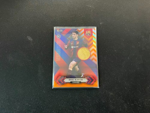 Angel Alarcon 2023 Topps FC Barcelona Team Set Orange /25