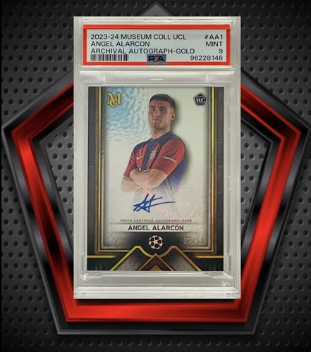 Angel Alarcon 2023 Topps Museum Collection Gold /50