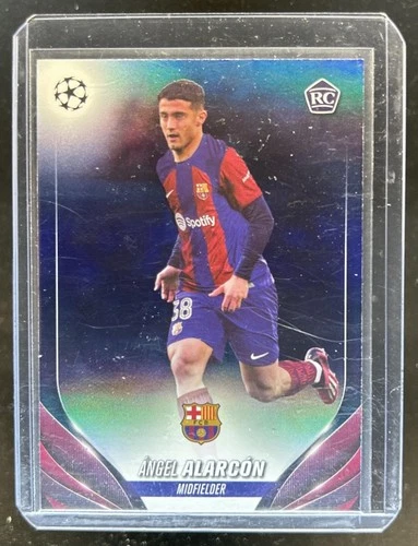 Angel Alarcon 2023 Topps UEFA Blue Navy /250