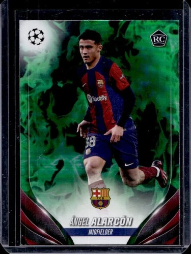 Angel Alarcon 2023 Topps UEFA Green Inferno /125