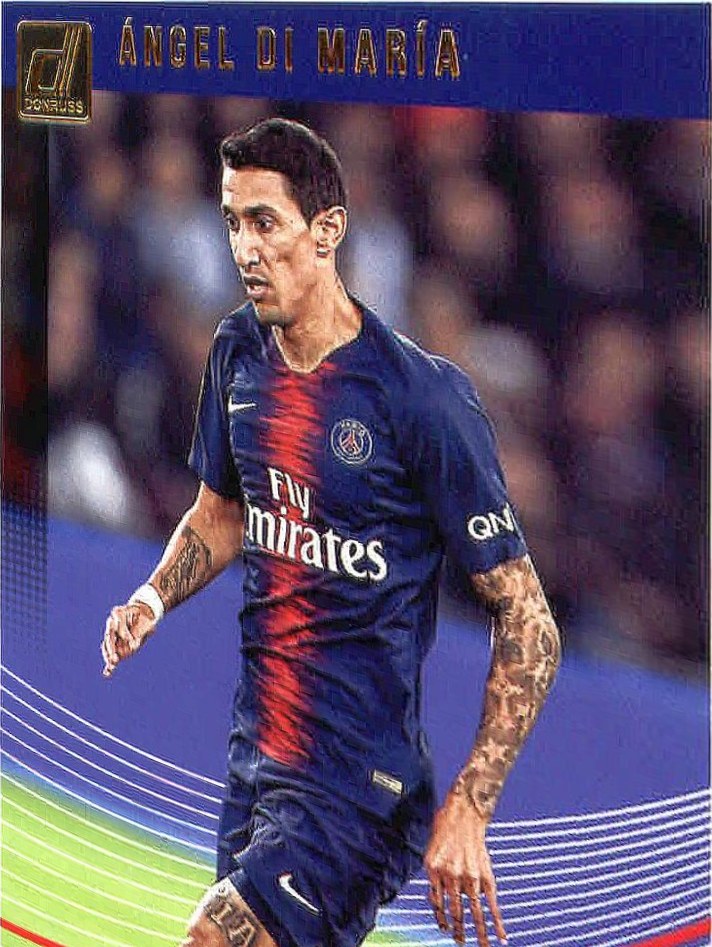 Angel Di Maria 2018 Panini Donruss Soccer 5