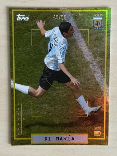 Angel Di Maria 2025 Topps Finest /50