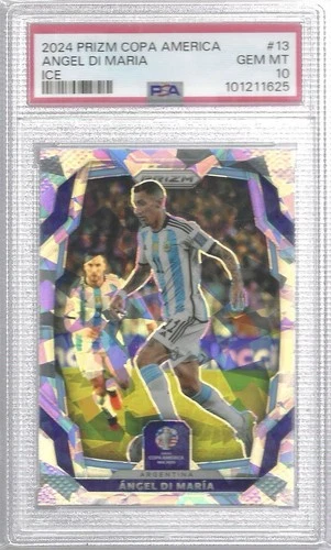 Angel Di Maria 2024 Panini Prizm Ice Prizm #13