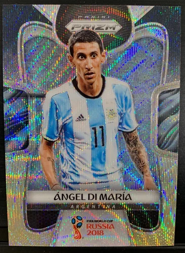Angel Di Maria 2018 Panini Prizm World Cup Black Gold