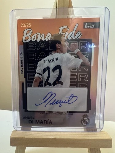 Angel Di Maria 2025 Topps Real Madrid Team Set 25/26 Orange /25