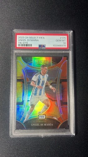 Angel Di Maria 2023 Panini Select FIFA Prizm Tie-Dye /30