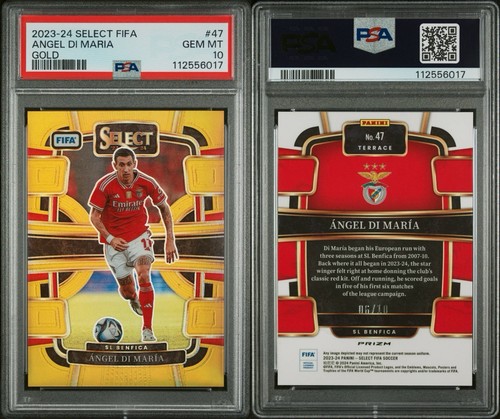 Angel Di Maria 2023 Panini Select Gold /10